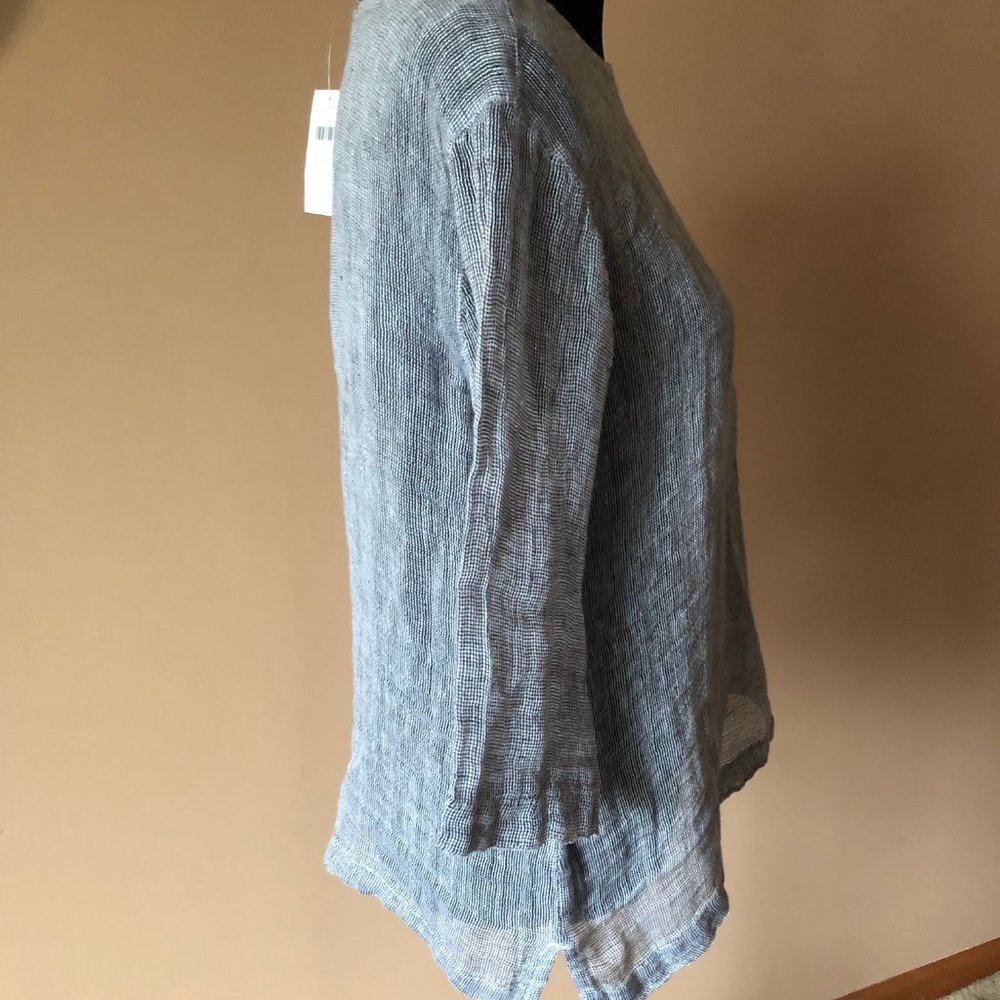 Pure J.Jill  Linen Blouse - Picture 2 of 7